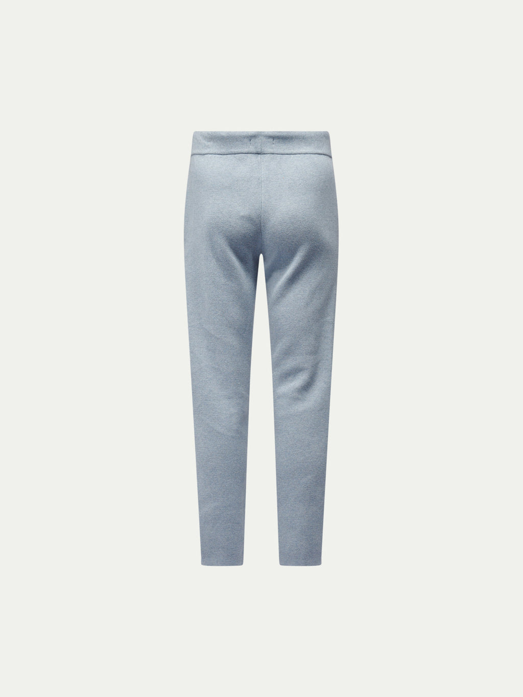 Blue Blizzard Knit Jogger Pants for Comfortable Casual Wear