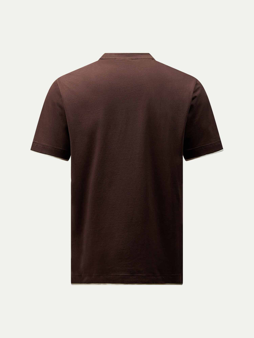 Double Layer T-Shirt in Java Color - Comfortable Casual Wear for Everyday Use