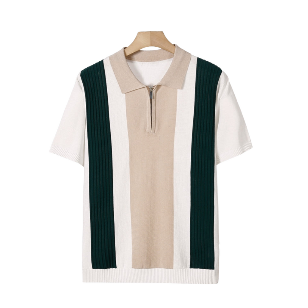 Half Zip Pullover - Soft Cotton Blend - Casual Style for Everyday Wear
