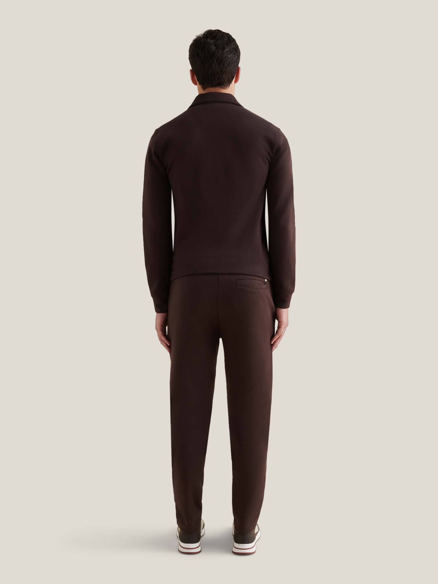 Java Jersey Interlock Zip Funnel Sweatshirt for Casual Wear