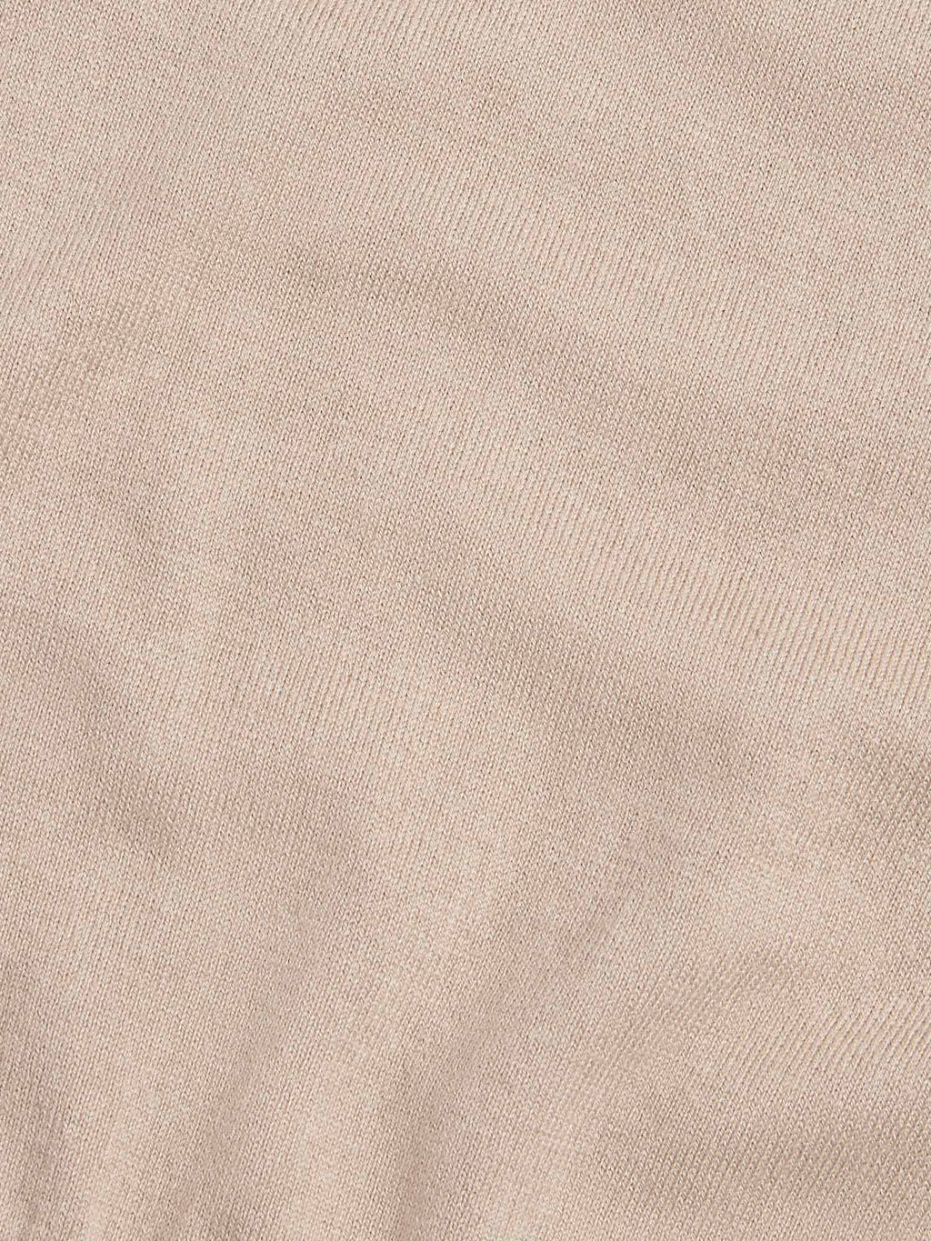 Jersey Knit Crew Sweater in Simply Taupe for Casual Wear