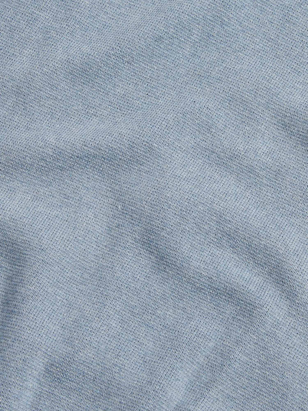Knit Zip Hoodie Blue Blizzard - Comfortable Casual Wear for Everyday Use