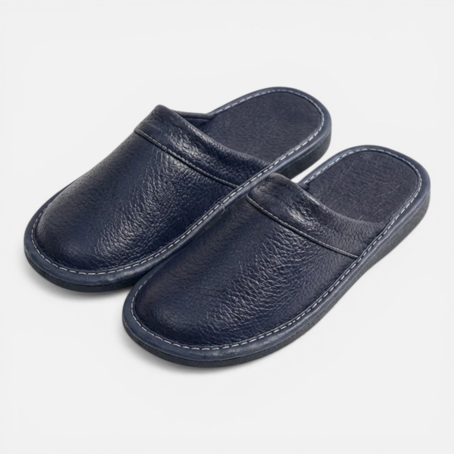 Men's Ergonomic Slip-On Slippers with Durable Sole for Indoor Comfort
