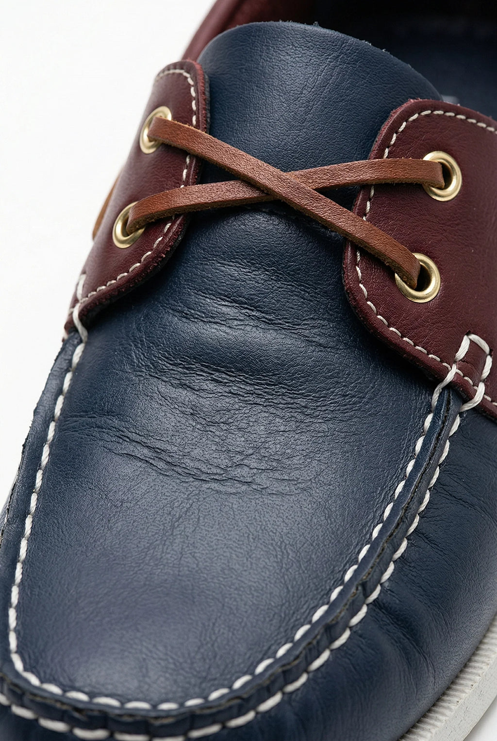 Men's Leather Boat Shoes - Casual Spring Style for Everyday Wear
