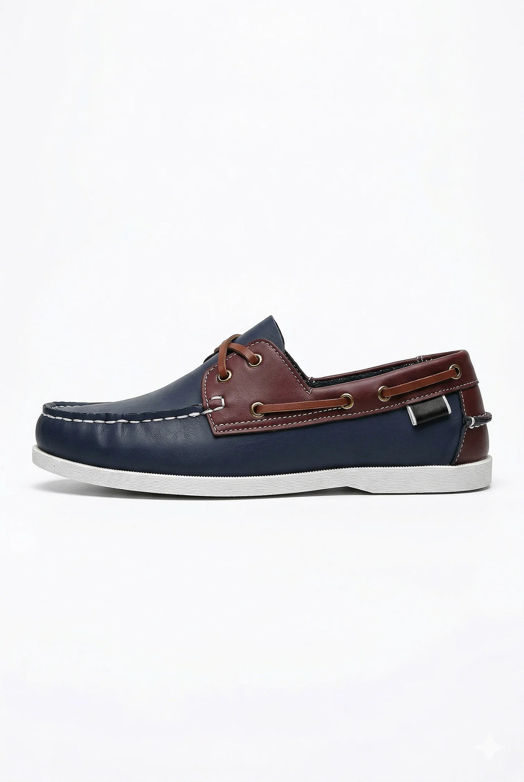 Men's Leather Boat Shoes - Casual Spring Style for Everyday Wear