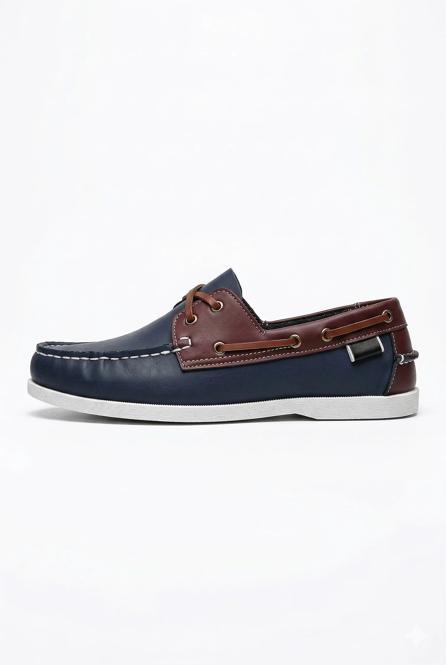 Men's Leather Boat Shoes - Casual Spring Style for Everyday Wear