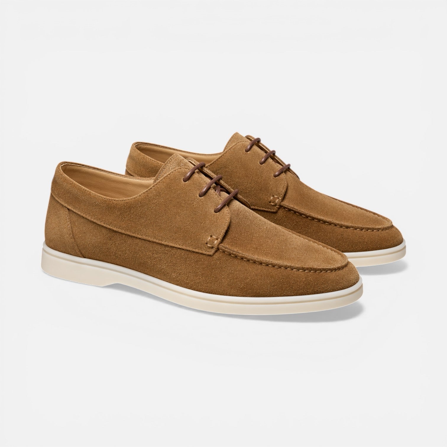 Men's Leather Lace-Up Loafers | Dress Shoes for Formal and Casual Wear