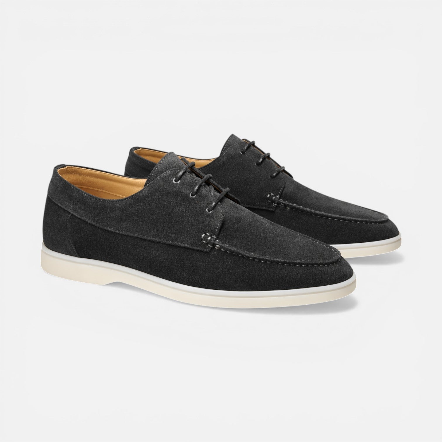 Men's Leather Lace-Up Loafers | Dress Shoes for Formal and Casual Wear
