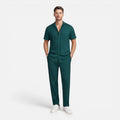 Men's Lightweight Co-Ord Set - Short Sleeve Shirt and Trousers for Casual Wear