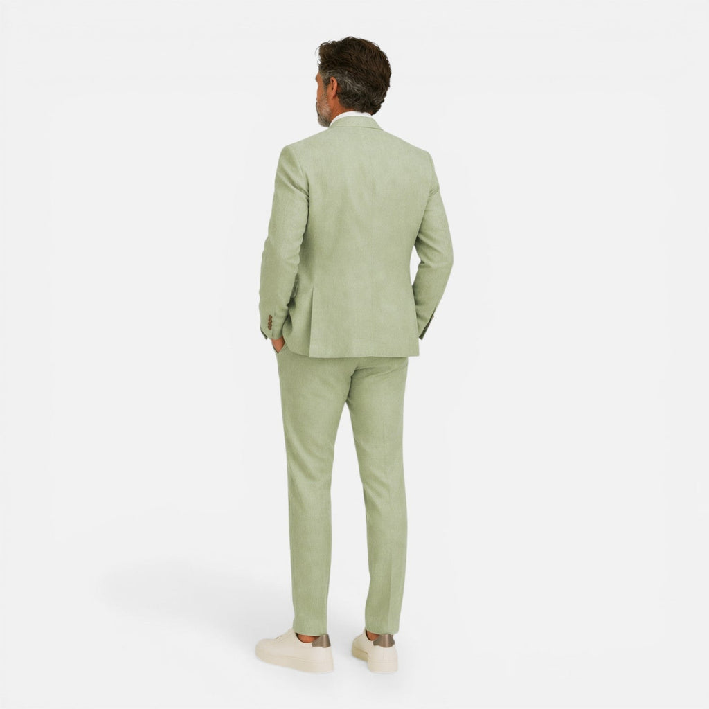 Men's Lightweight Summer Wedding Suit | 2-Piece Set for Formal Events