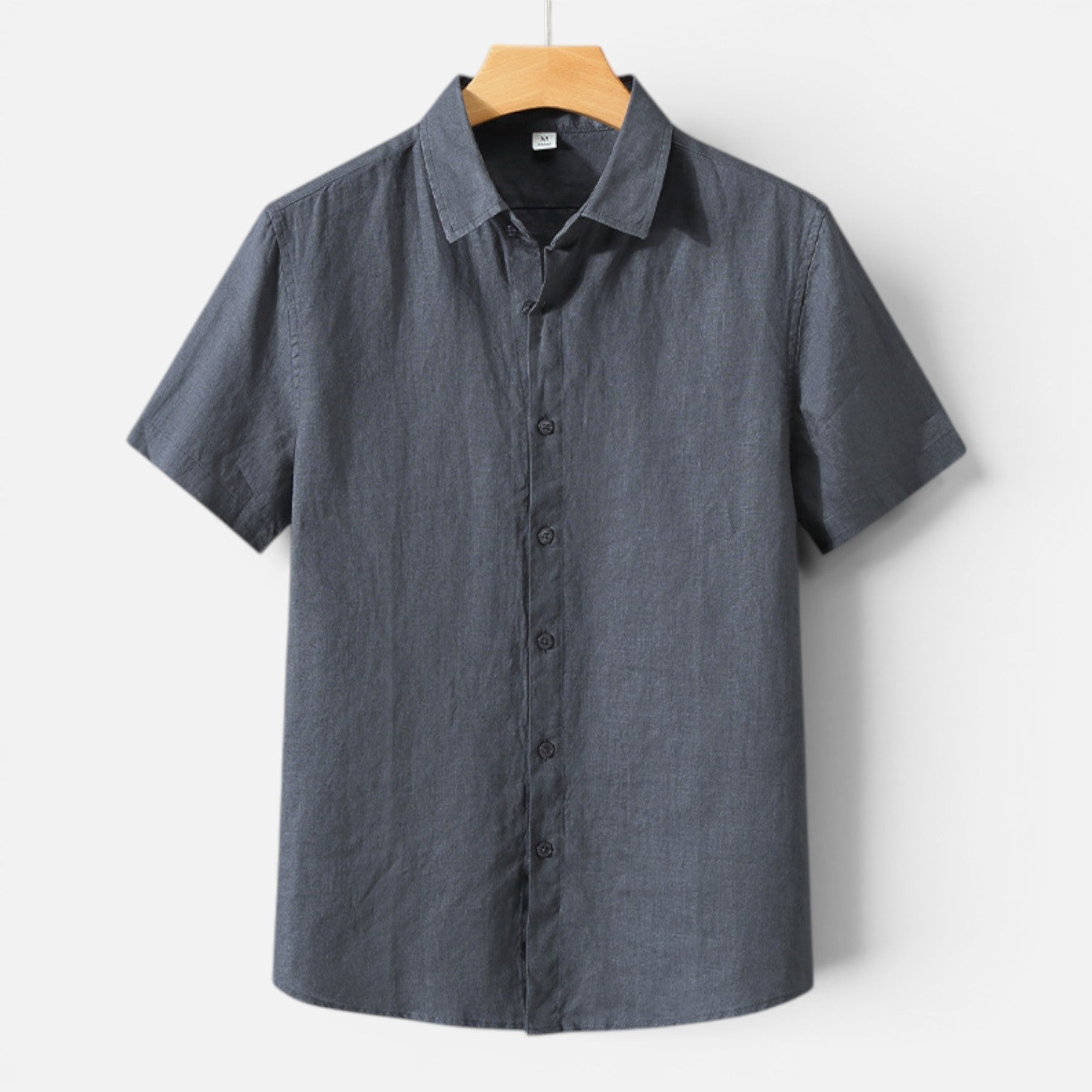 Men's Linen Short Sleeve Shirt | Breathable Comfort | Classic Fit