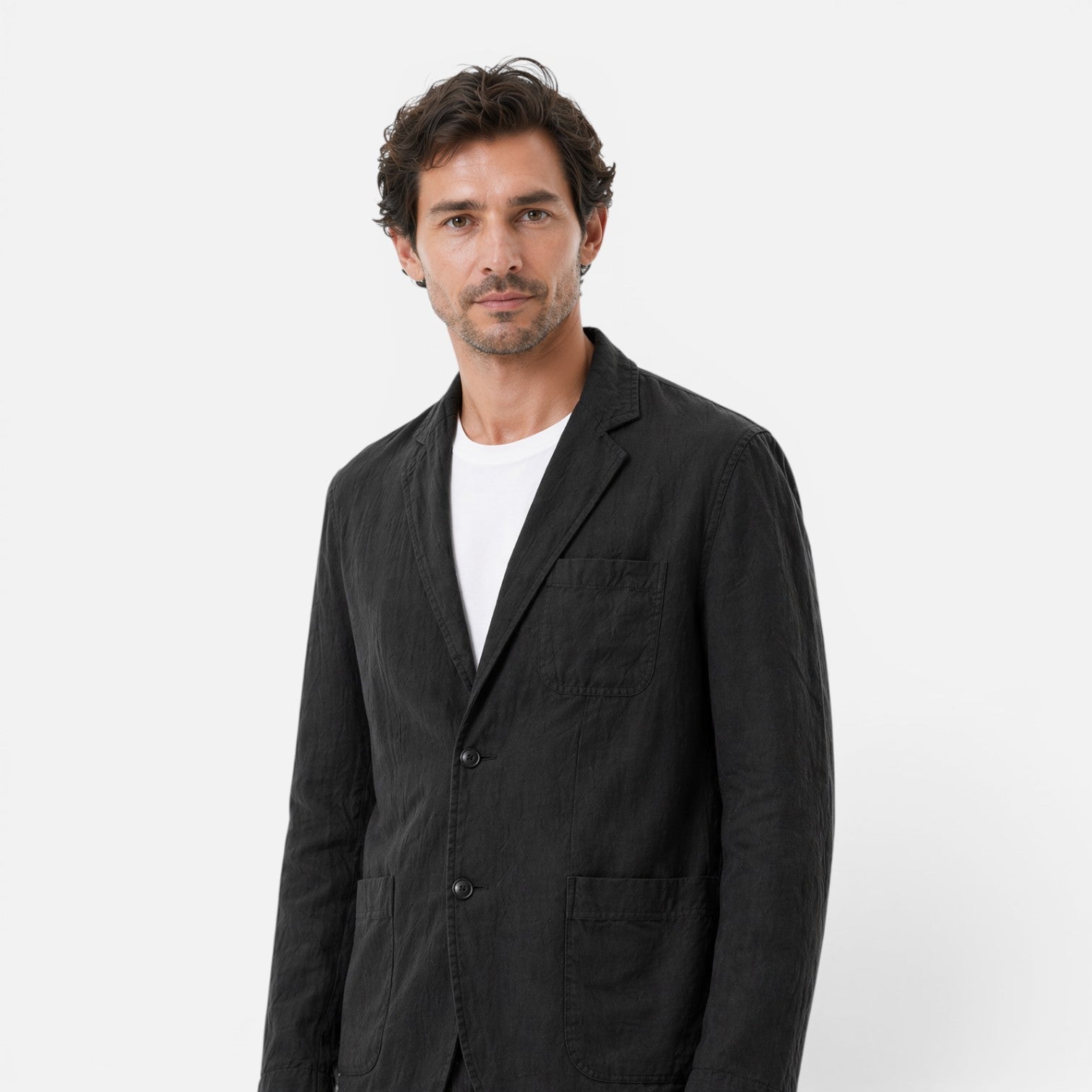 Men's Linen Suit Set - Lightweight Breathable Classic Fit for Summer Events