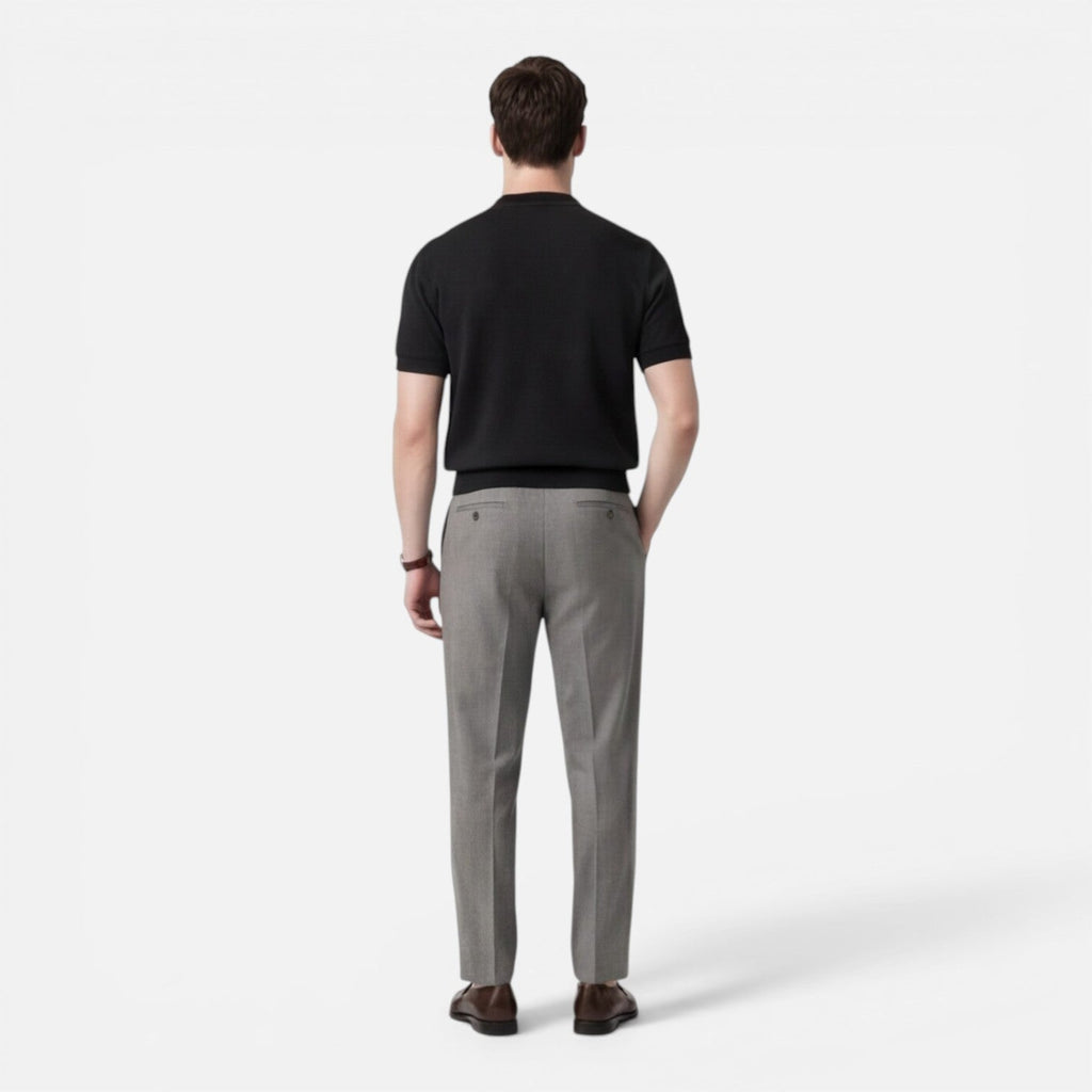 Men's Slim Fit Knit T-Shirt | Breathable Cotton | Summer Casual Wear