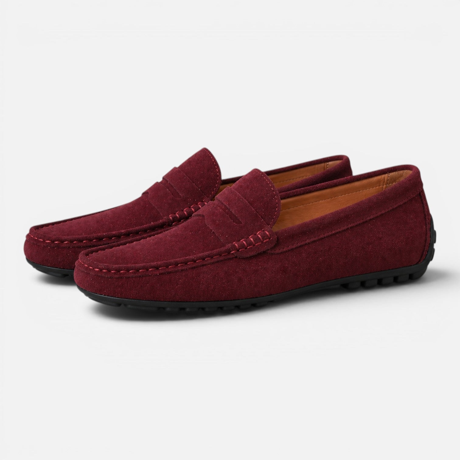 Men's Suede Loafers | Lightweight Slip-On Comfort Shoes for Casual Wear