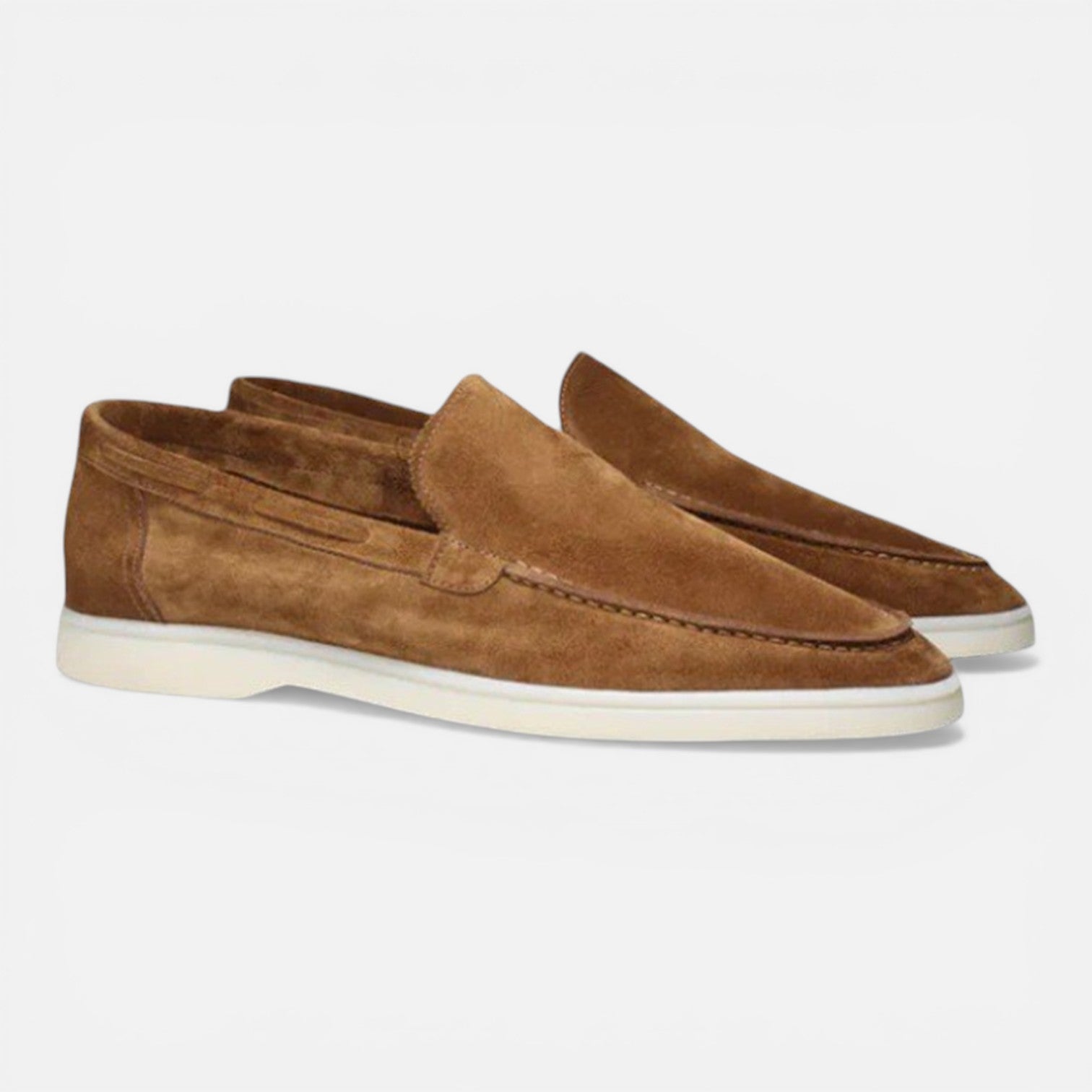 Men's Suede Slip-On Loafers | Comfortable Casual Footwear for Everyday Wear