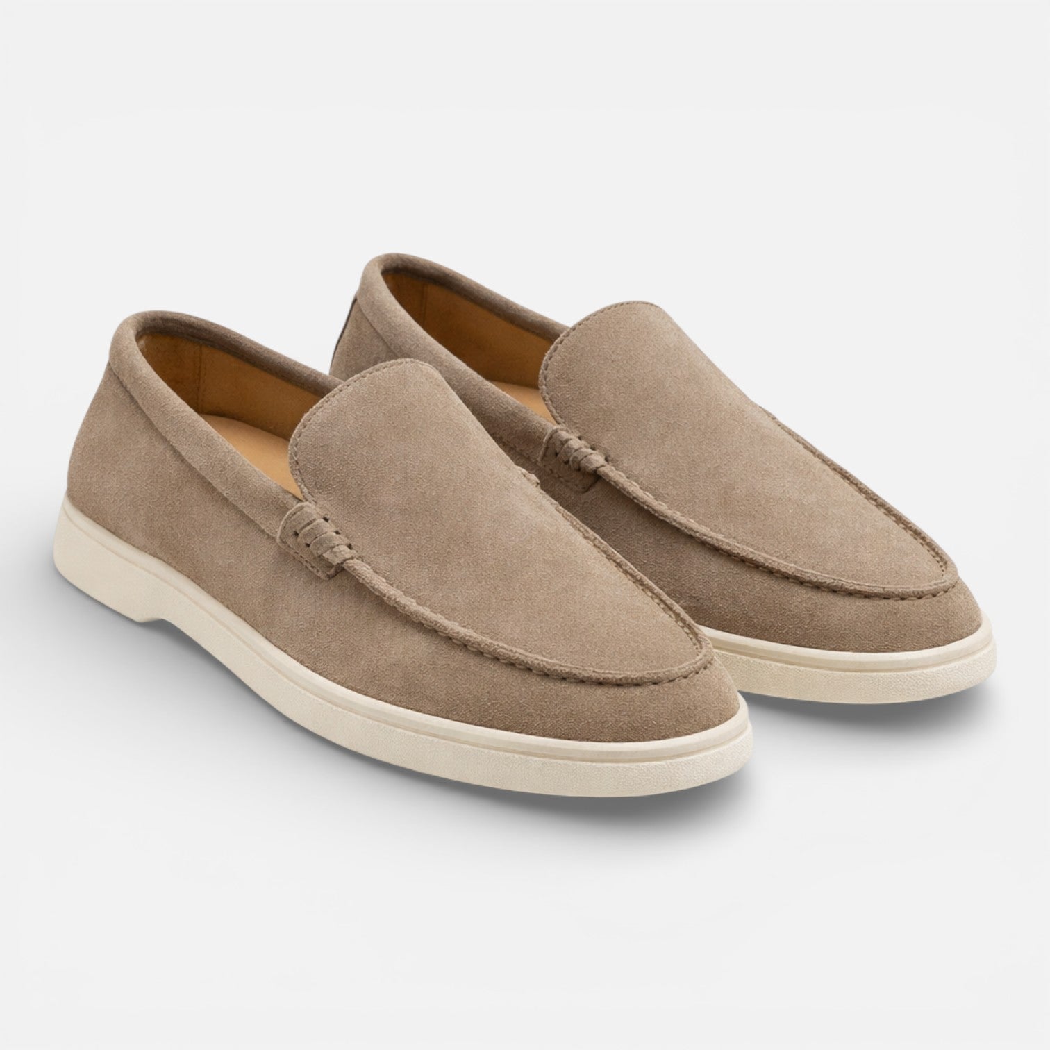 Men's Suede Slip-On Loafers | Comfortable Casual Shoes for Everyday Wear