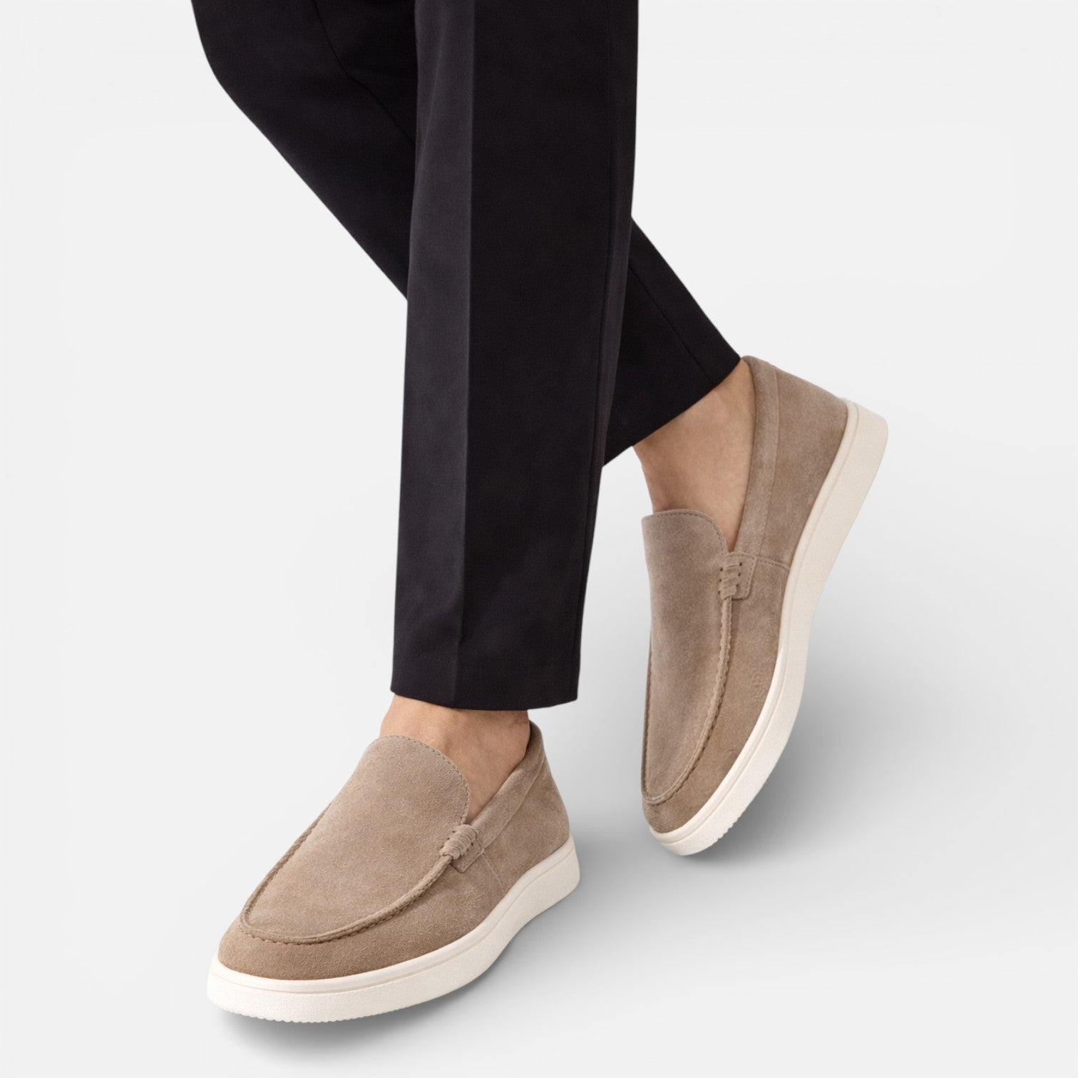 Men's Suede Slip-On Loafers | Comfortable Casual Shoes for Everyday Wear