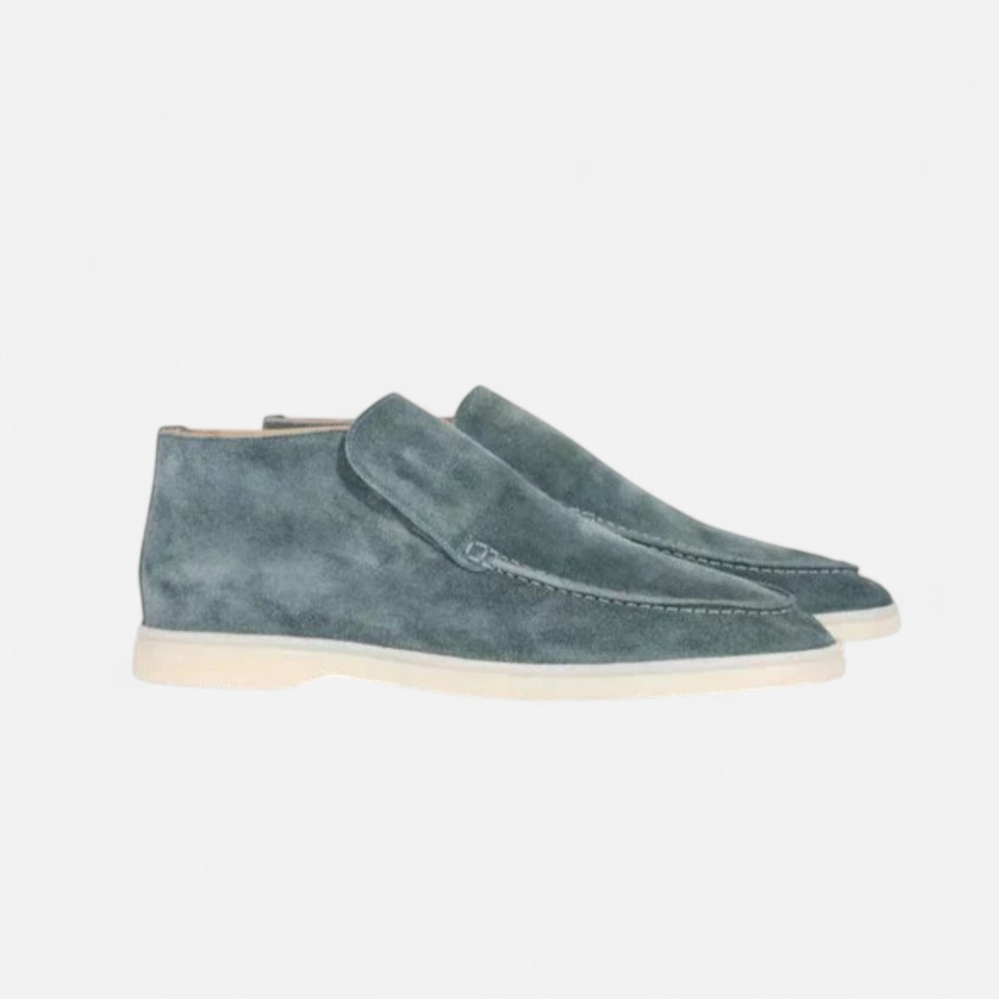 Men's Suede Slip-On Loafers for Smart Casual Wear and Everyday Comfort