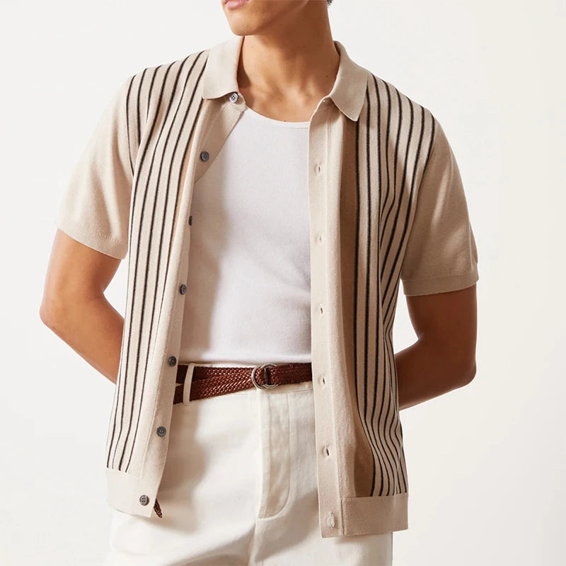 Polo Shirt with Buttons | Cotton Blend | Casual Wear for Men