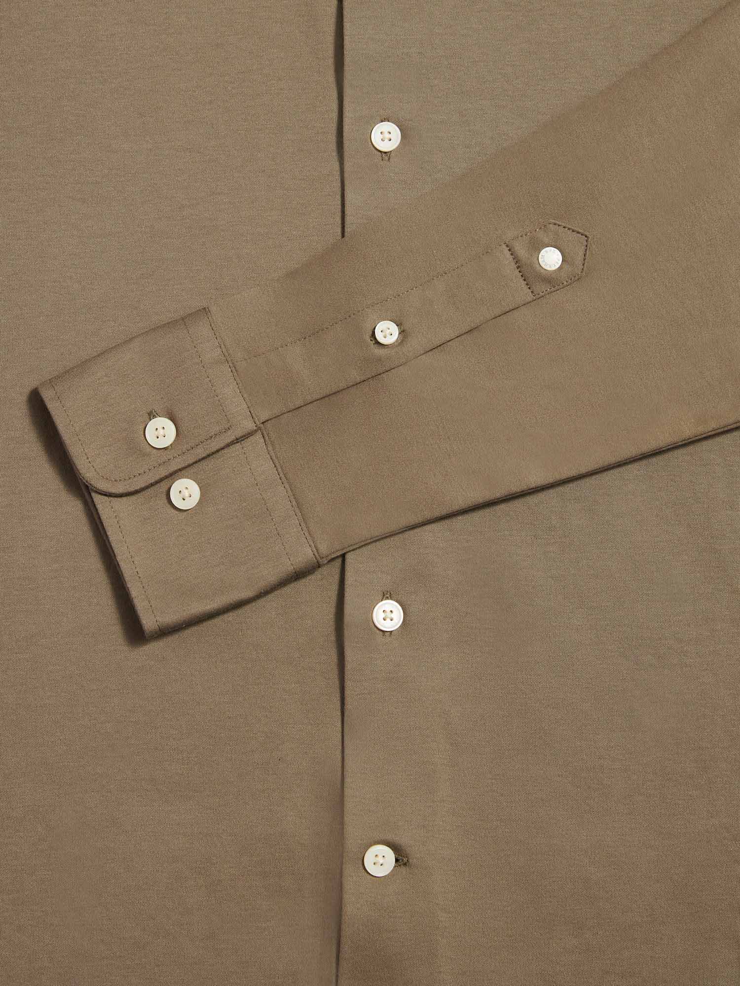 Sea Turtle Jersey Hidden-Button Shirt for Casual Wear