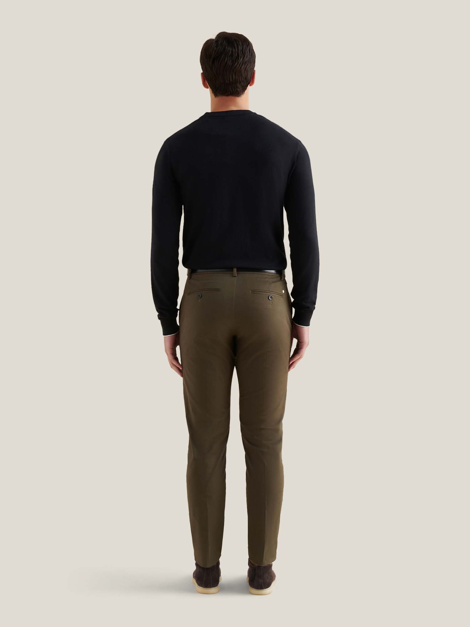 Stretch Cotton Sea Turtle Trousers for Casual Wear and Everyday Comfort
