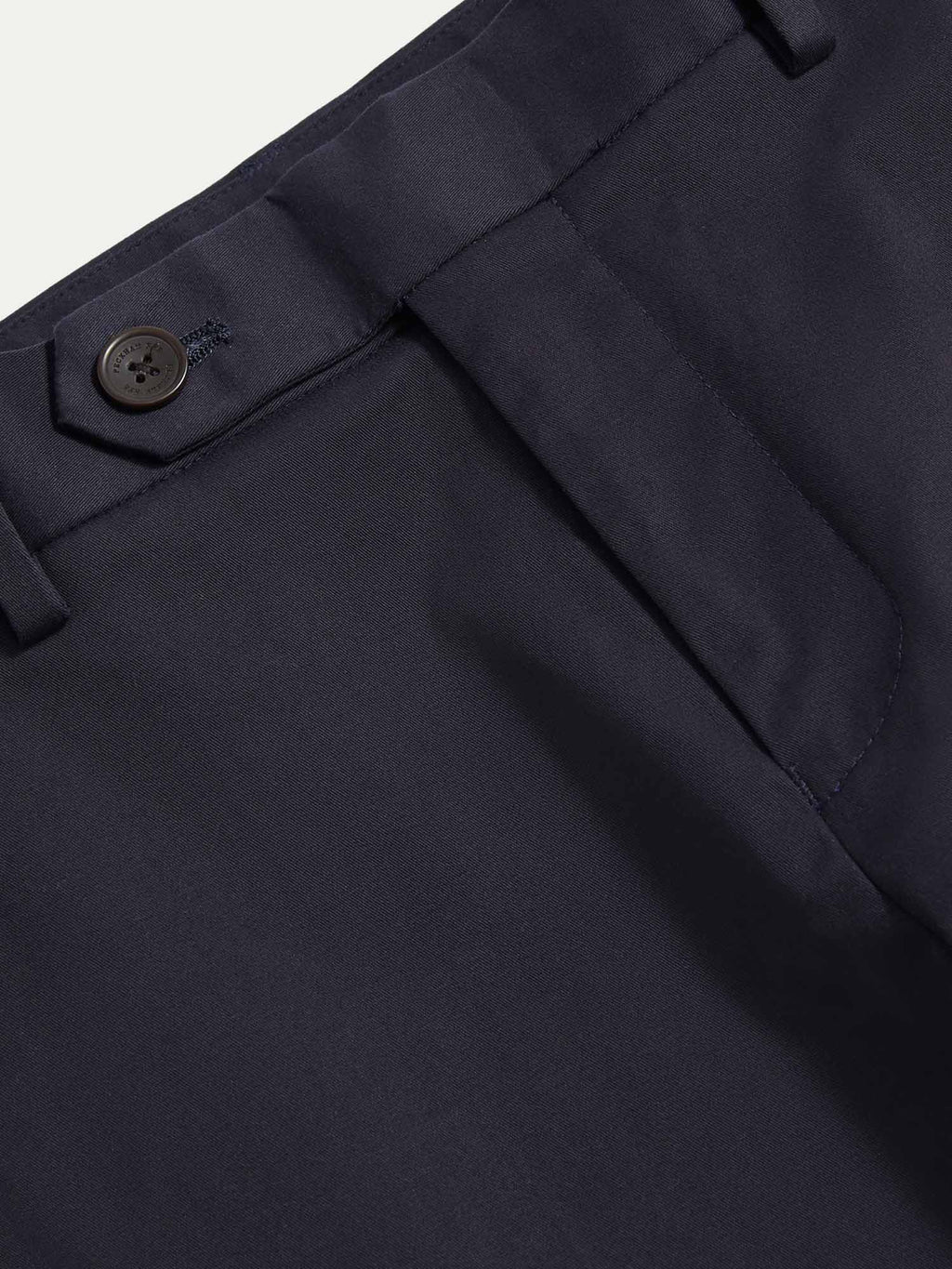 Stretch Cotton Trouser in Dark Sapphire Navy for Casual or Formal Wear