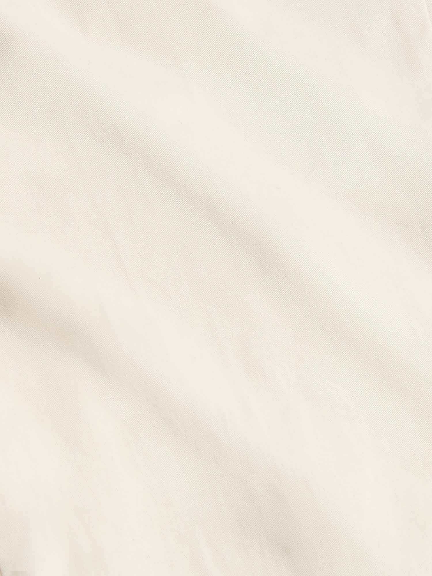 Stretch Cotton Trouser in Egret - Casual Wear for Everyday Comfort