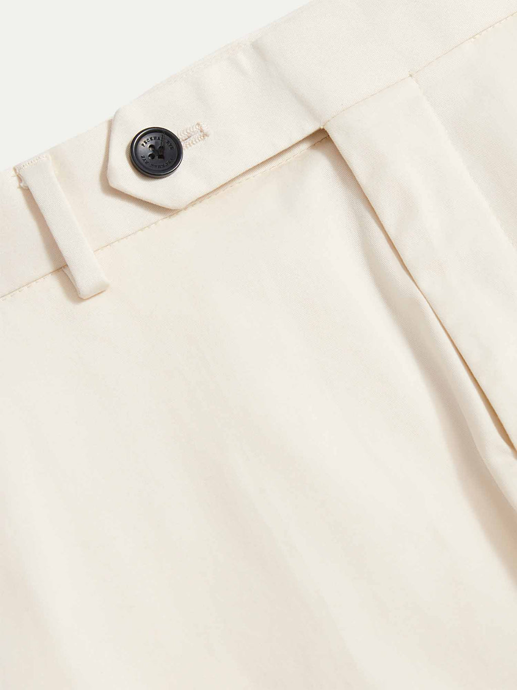 Stretch Cotton Trousers for Men in Egret - Casual Fit, Versatile Style