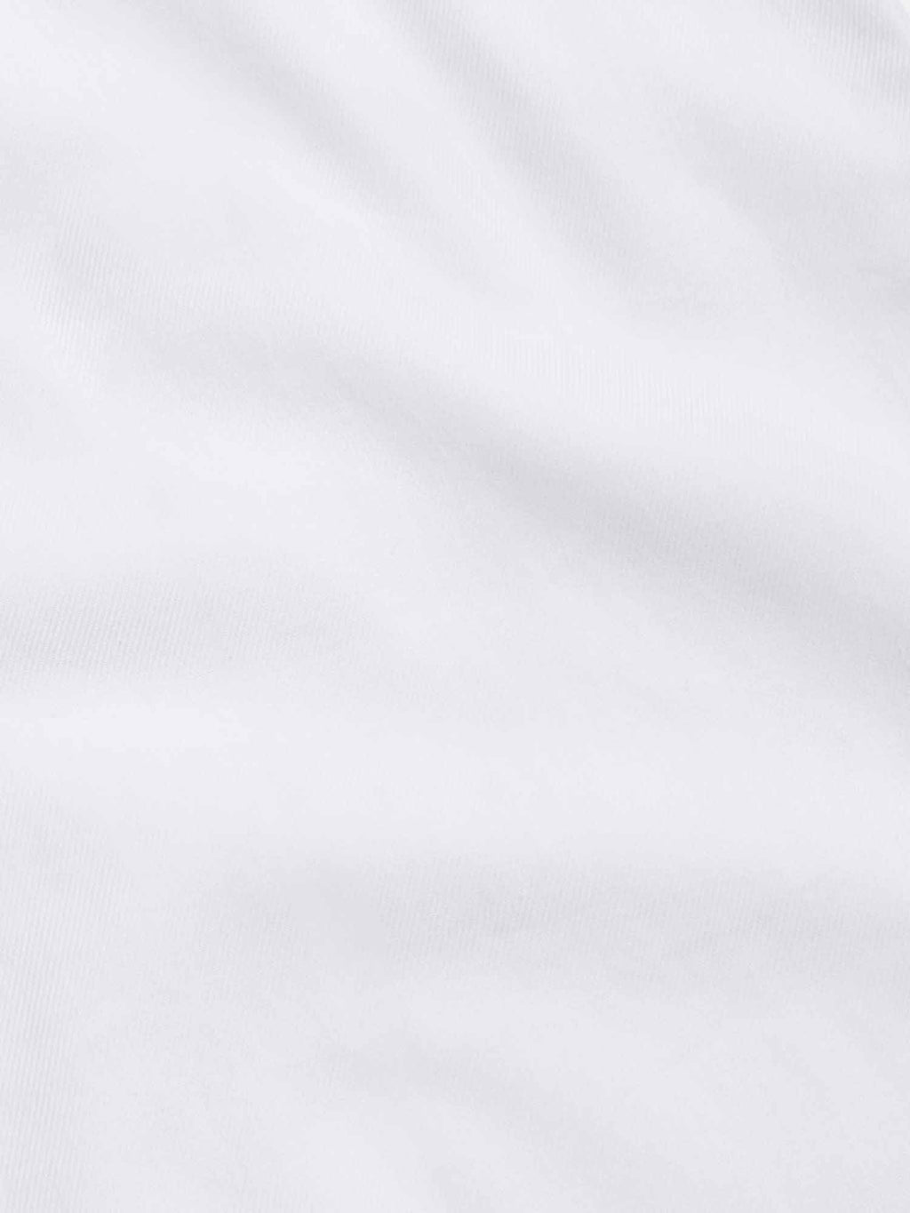 White Twill Dress Shirt for Men - Classic Fit, Formal Wear