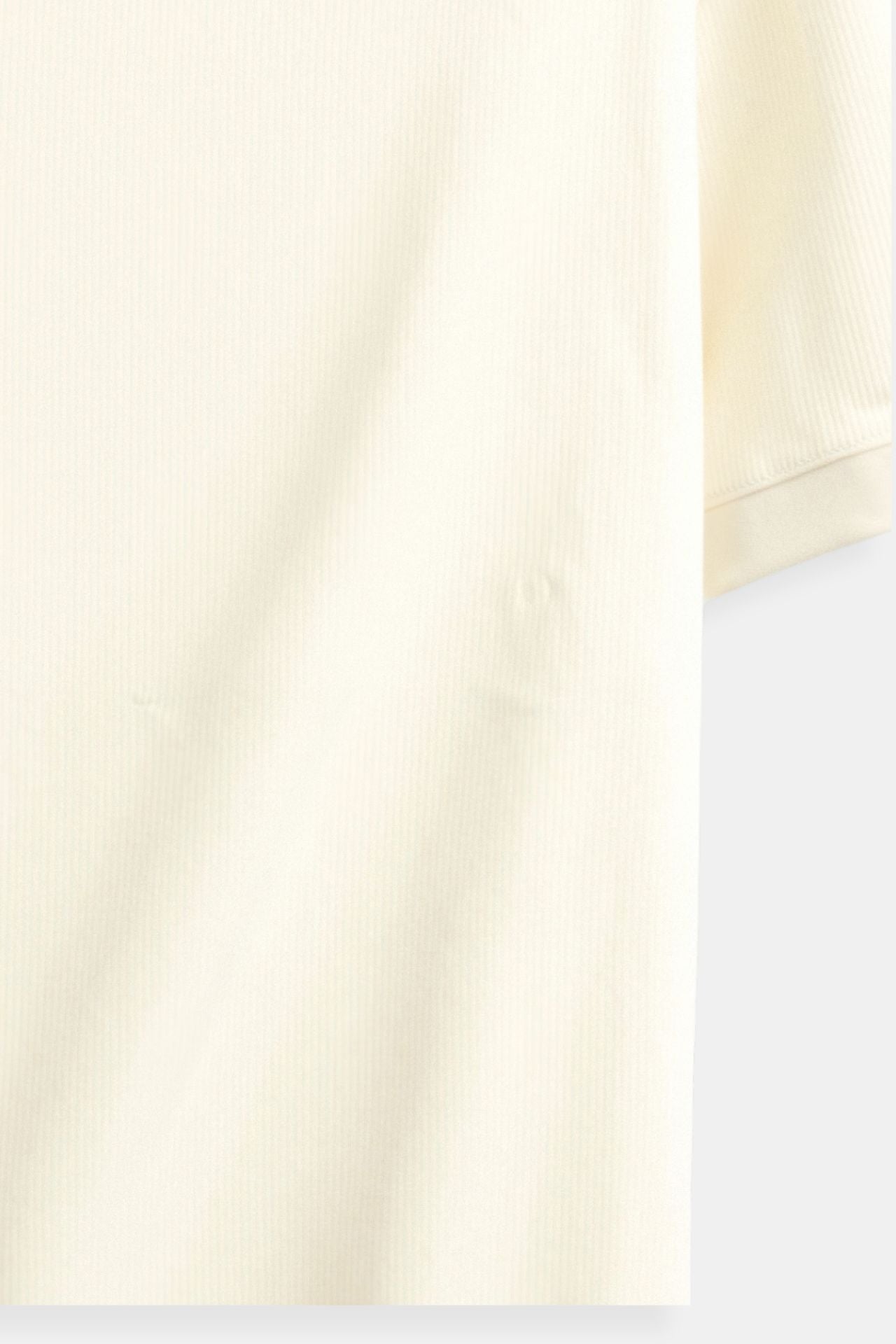 Wool Polo T-Shirt with Textured Structure for Casual Wear